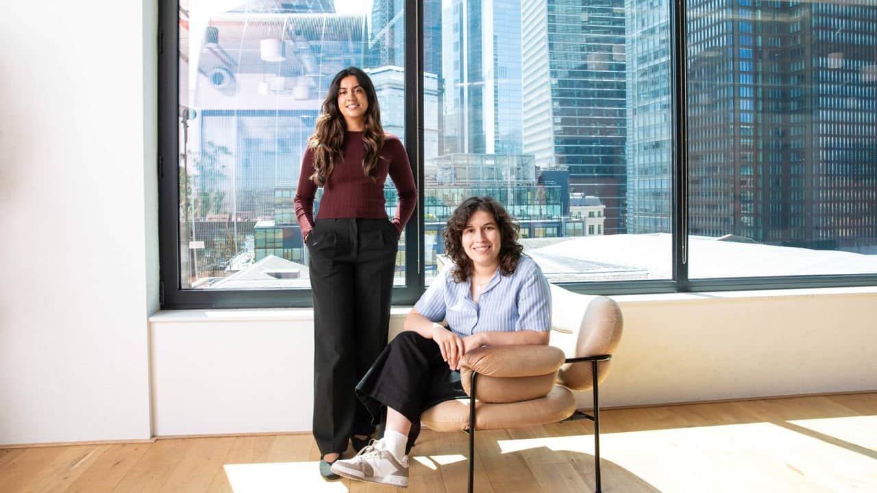 Cascade founder Hannia Zia and Joana Ferreira