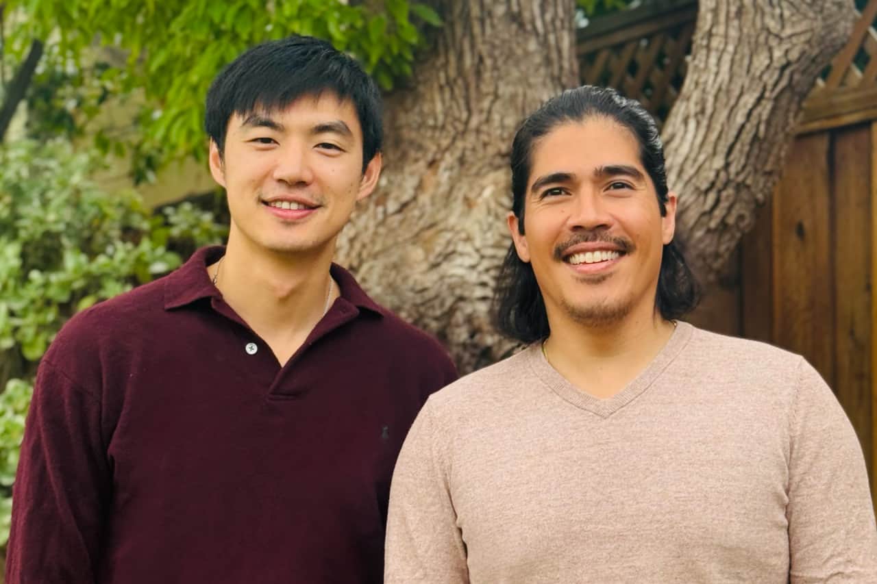 AegisAI founder Cy Khormaee and Ryan Luo