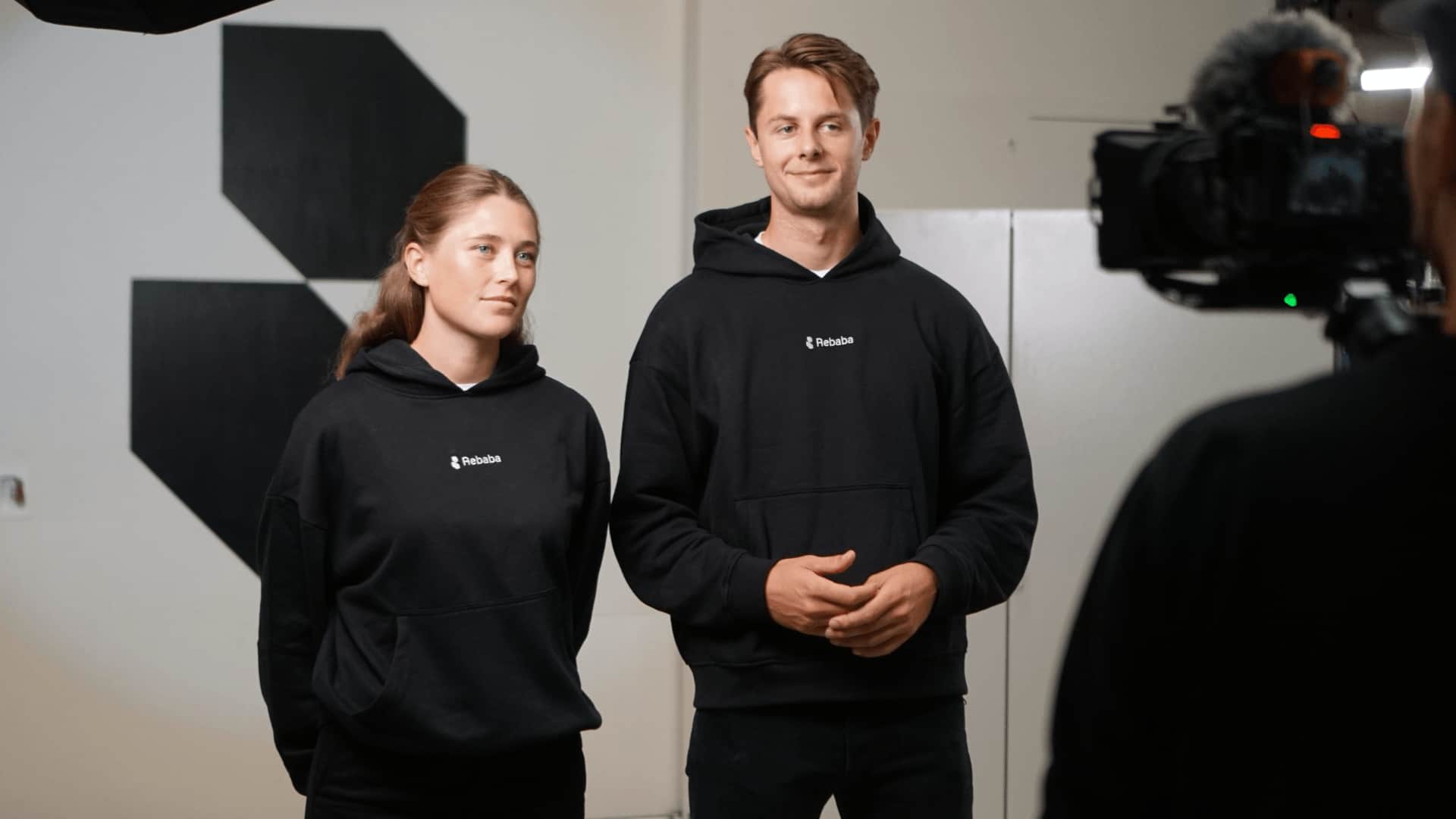 Rebaba founder Paula Runsten (CEO) and Felix Kruse (CTO)