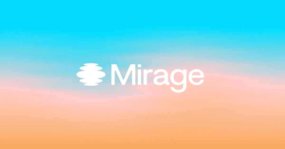 Mirage Raises $75 Million to Build AI Models That Understand Video the Way Editors Do