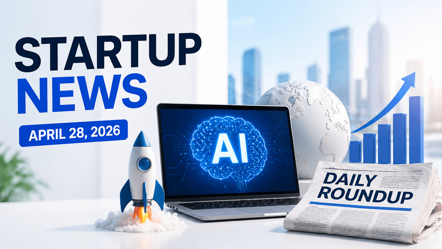 Startup News Today April 28, 2026: Record $1.1B AI Seed Round, China Blocks Meta’s $2B Manus Deal, OpenAI Updates & More | Daily Startup Roundup