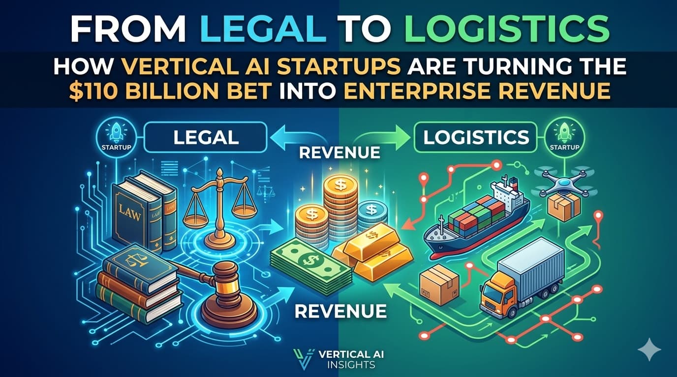 From Legal to Logistics: How Vertical AI Startups Are Taking the $110 Billion Foundation Model Bet and Turning It Into Enterprise Revenue