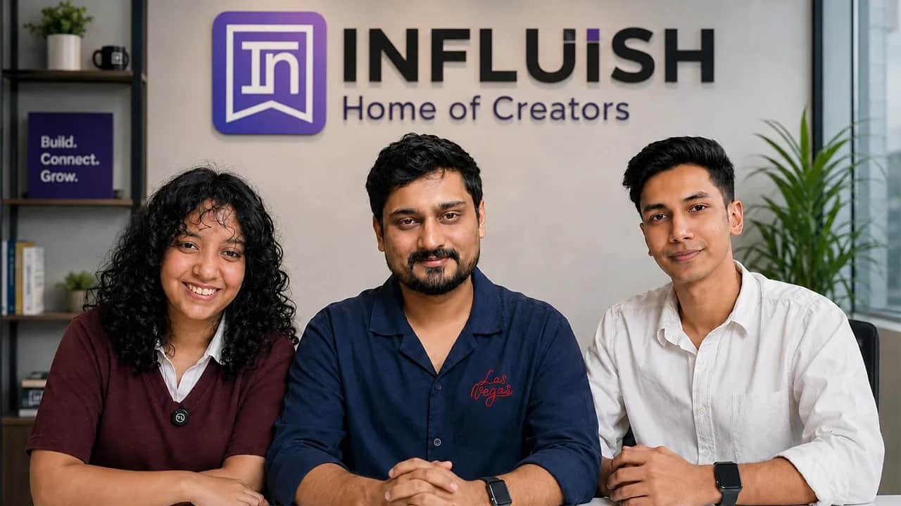 INFLUISH Raises Pre-Seed Funding at ₹25 Crore Valuation to Build India's Unified Creator Economy Platform