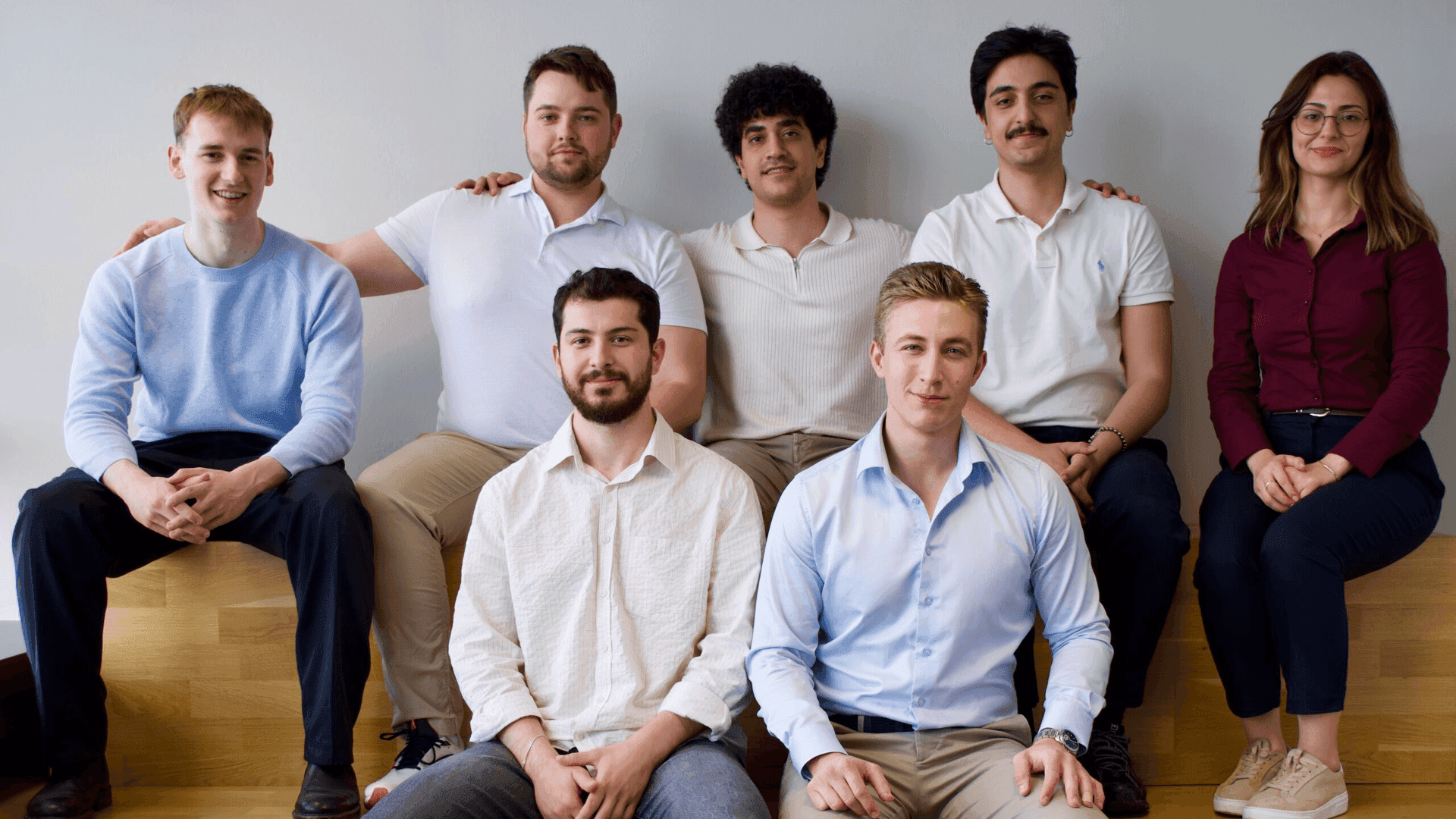 5U AI founder Yagiz Abik, Fehmi Şener and team
