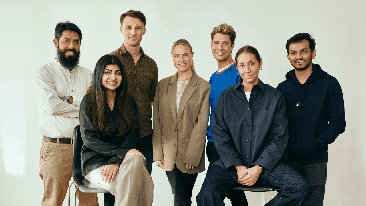 Aisel Health founder Augusta Klingsten Peytz (CEO) and Christian Houen (CPO)
