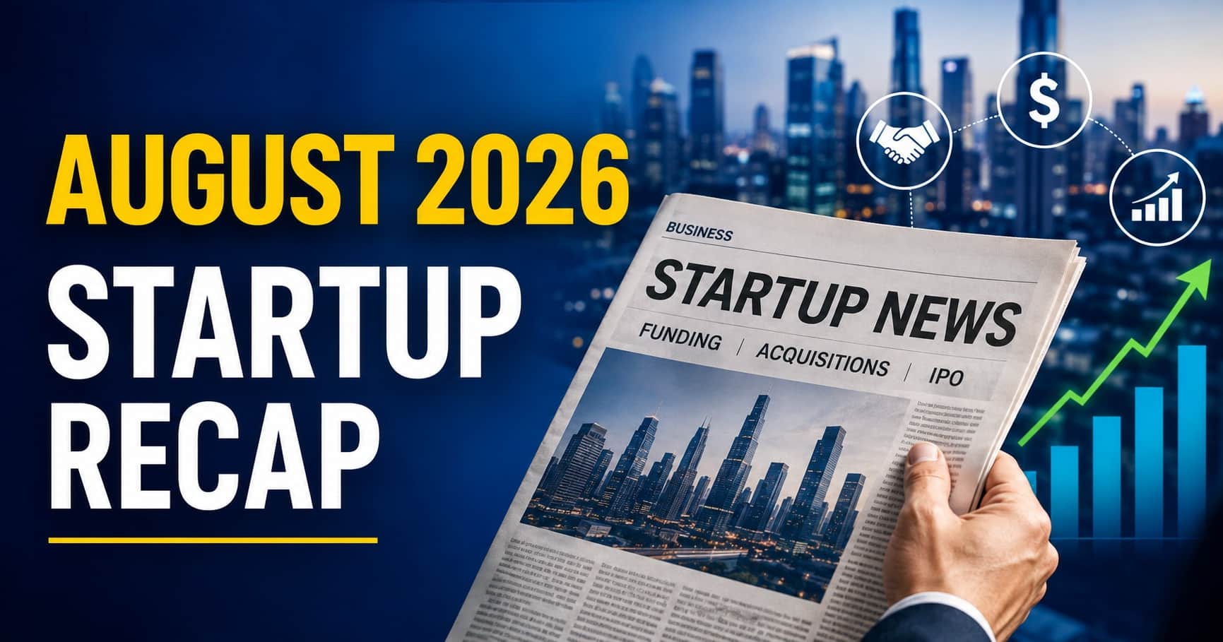 August Startup news updates