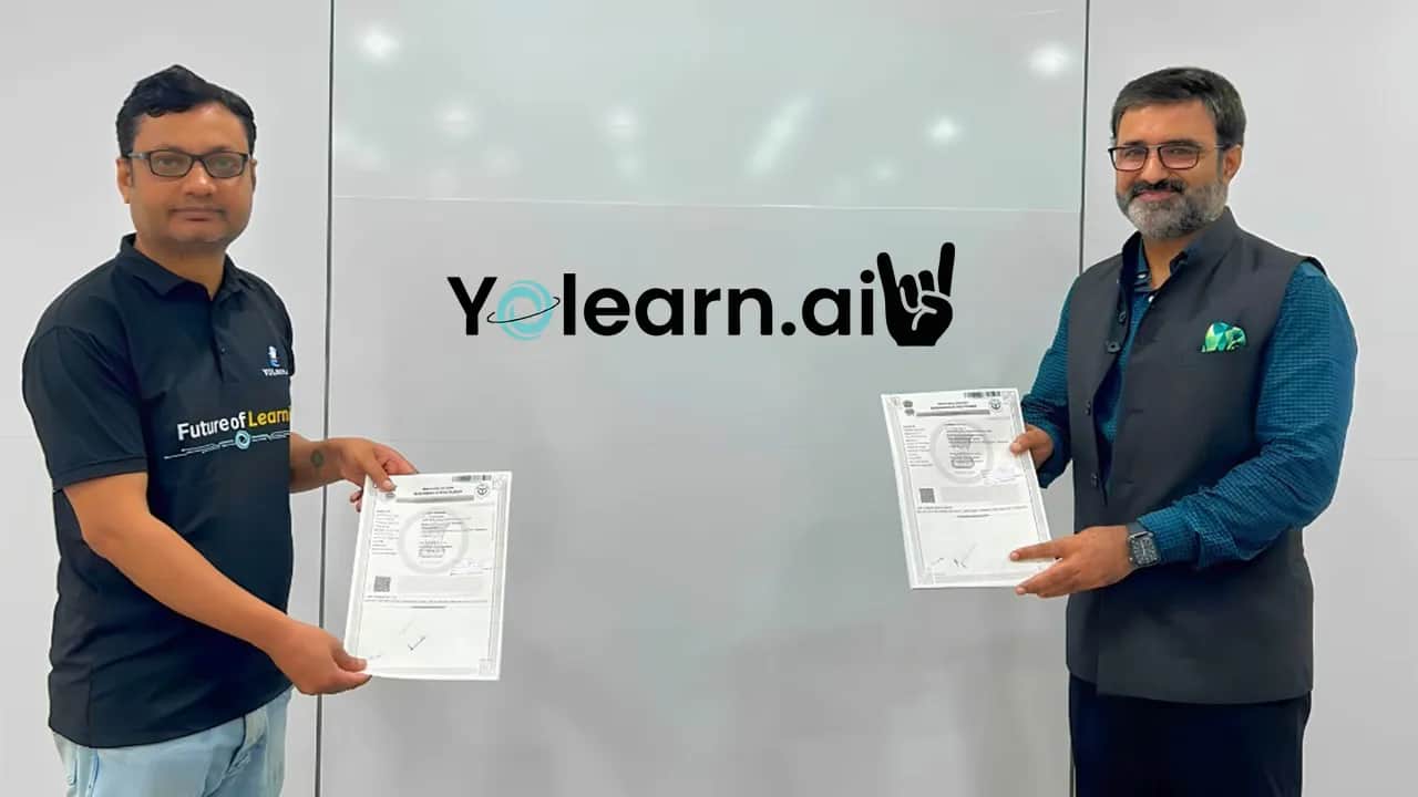 Yolearn ai founder Kirti Prakash Mishra