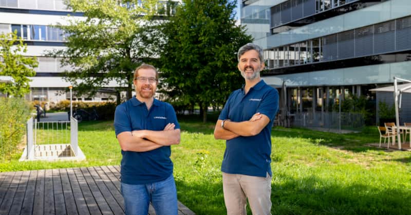 Fusionality founder Federico Felici (CEO) and Jonas Buchli