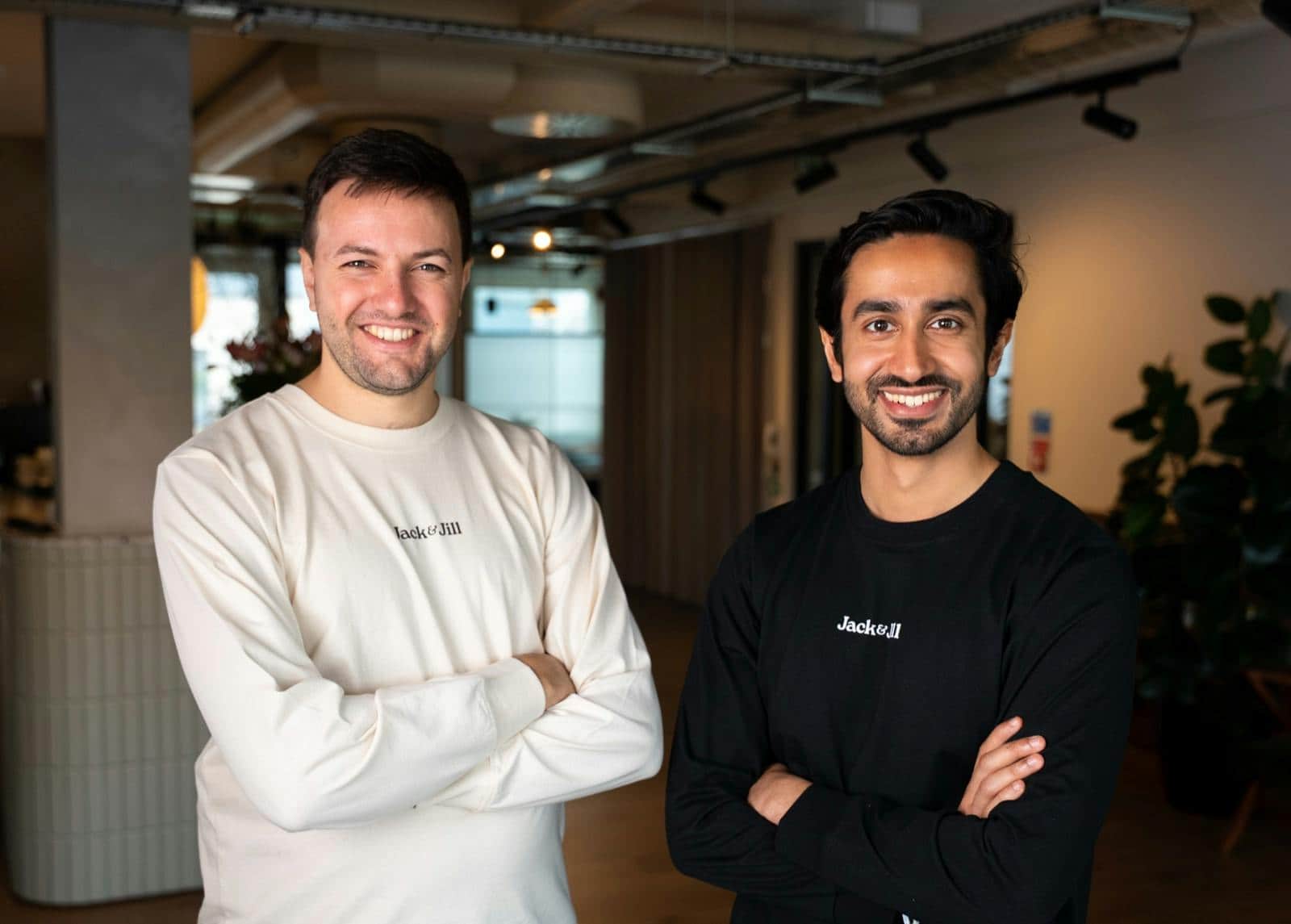Jack & Jill founder Matt Wilson (CEO) and Saaras Mehan (CTO)